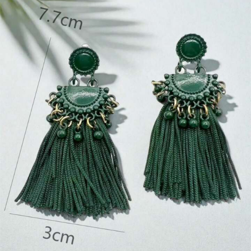 Mirage Tassels (Green)