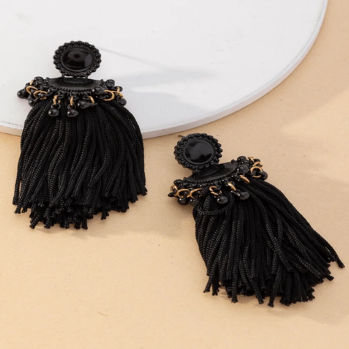 Mirage Tassels (Mustard)