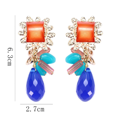 Alluring (Blue/Orange) Clip-on)