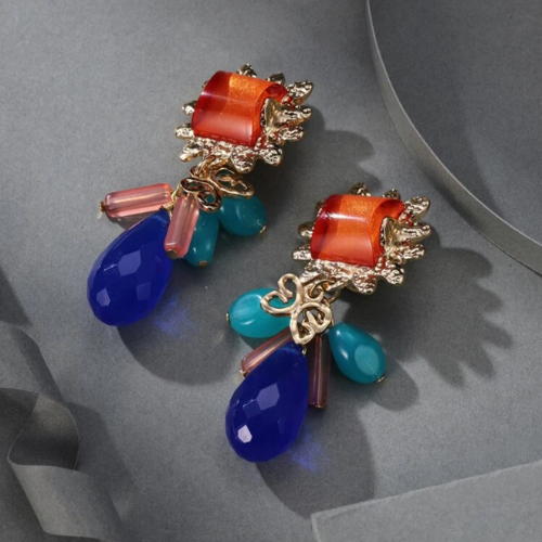 Alluring (Blue/Orange) Clip-on)