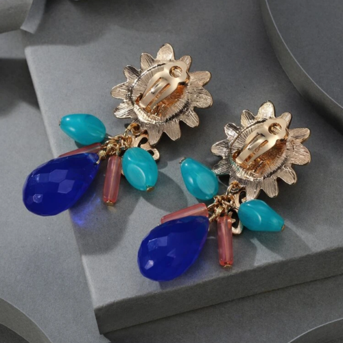 Alluring (Blue/Orange) Clip-on)
