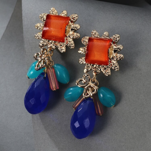 Alluring (Blue/Orange) Clip-on)