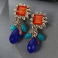 Alluring (Blue/Orange) Clip-on)